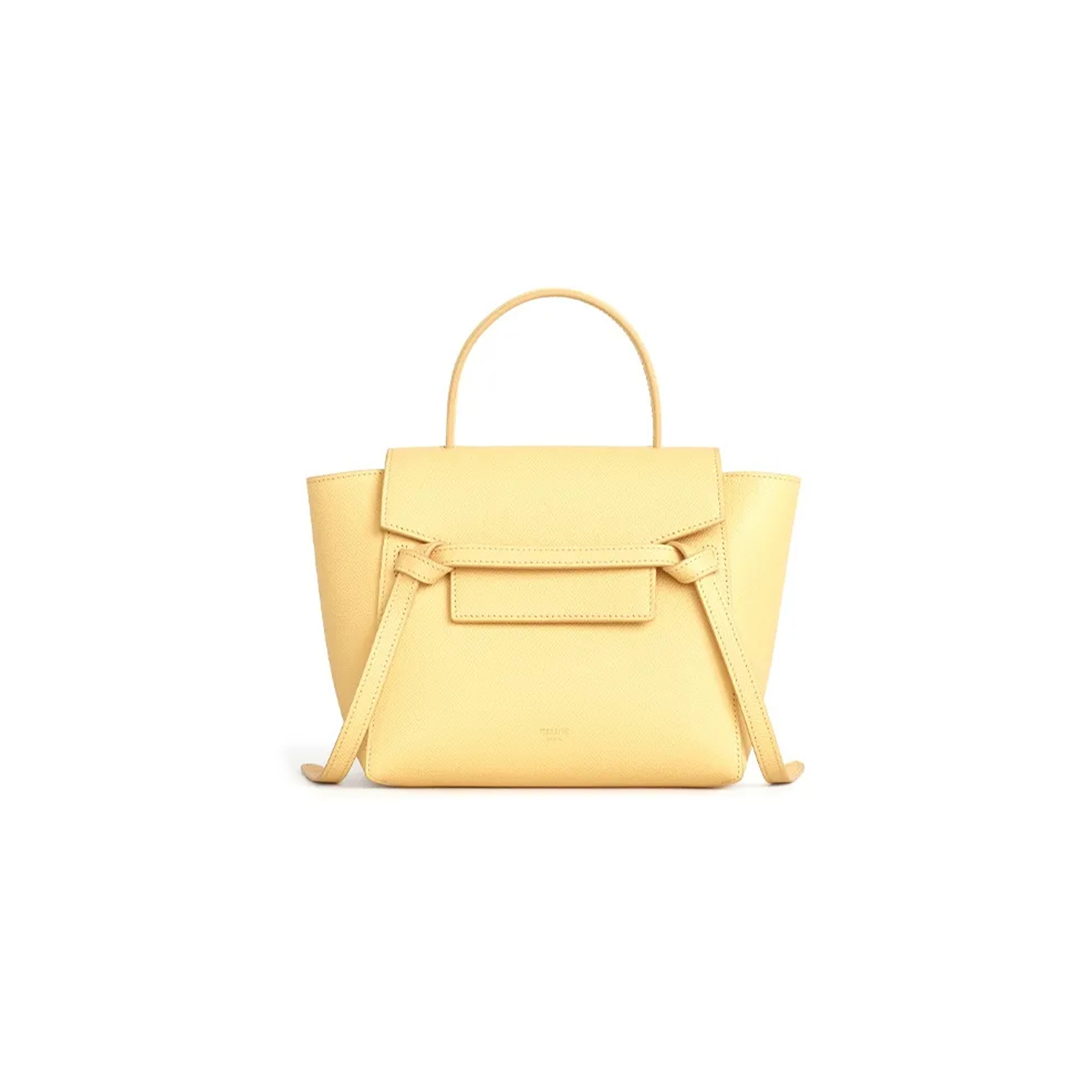 CELINE BELT NANO BAG IN GRAINED CALFSKIN 189003ZVA.11PO (20*20*10cm)